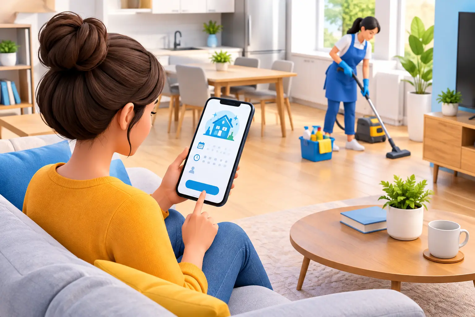 Online House Cleaning Booking Guide for Busy Homes