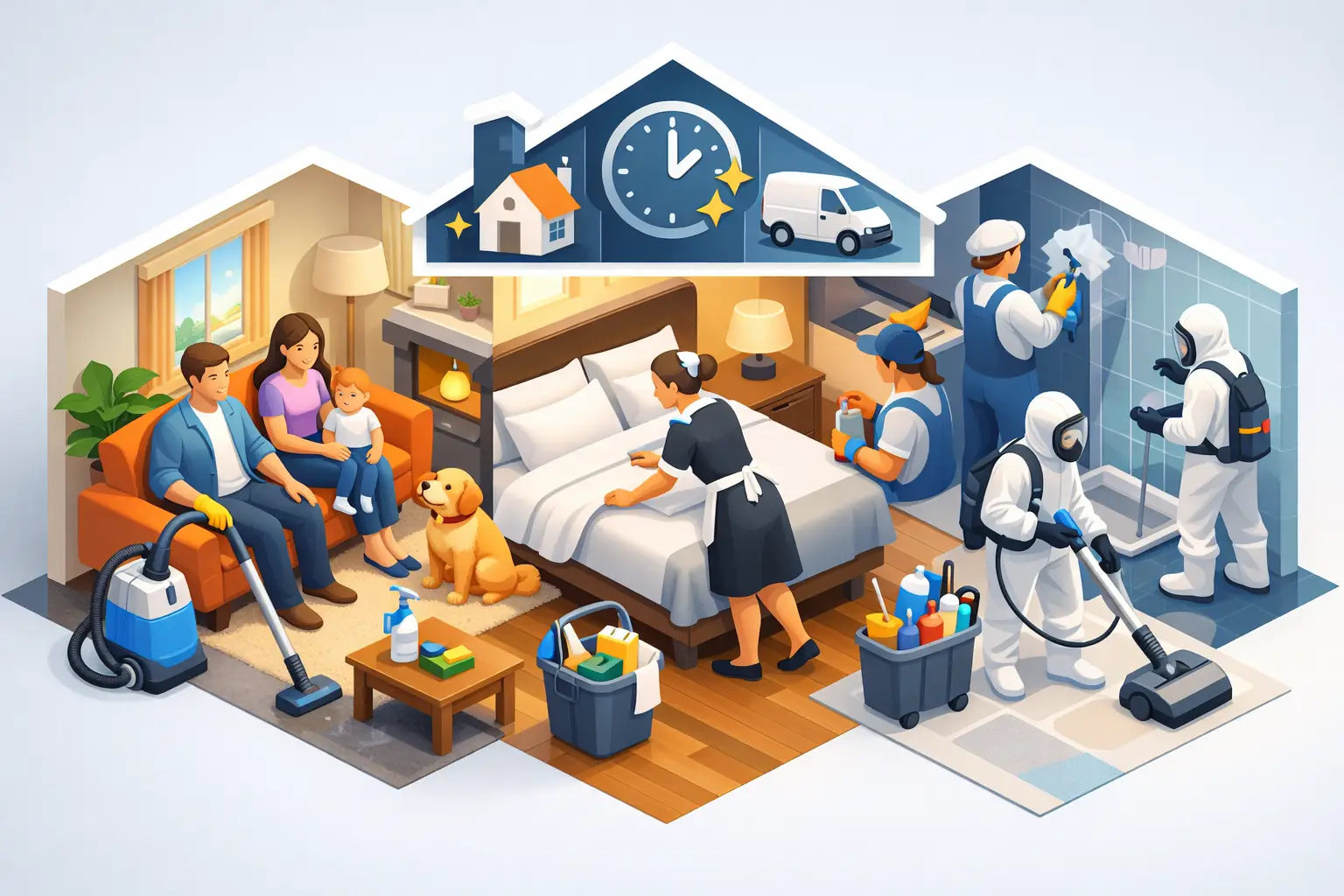 Best Cleaning Services for Families: What Fits?
