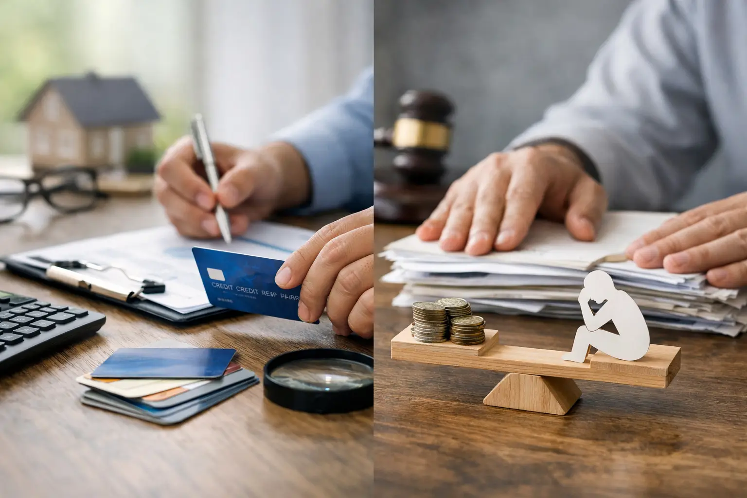 Credit Repair vs Debt Settlement