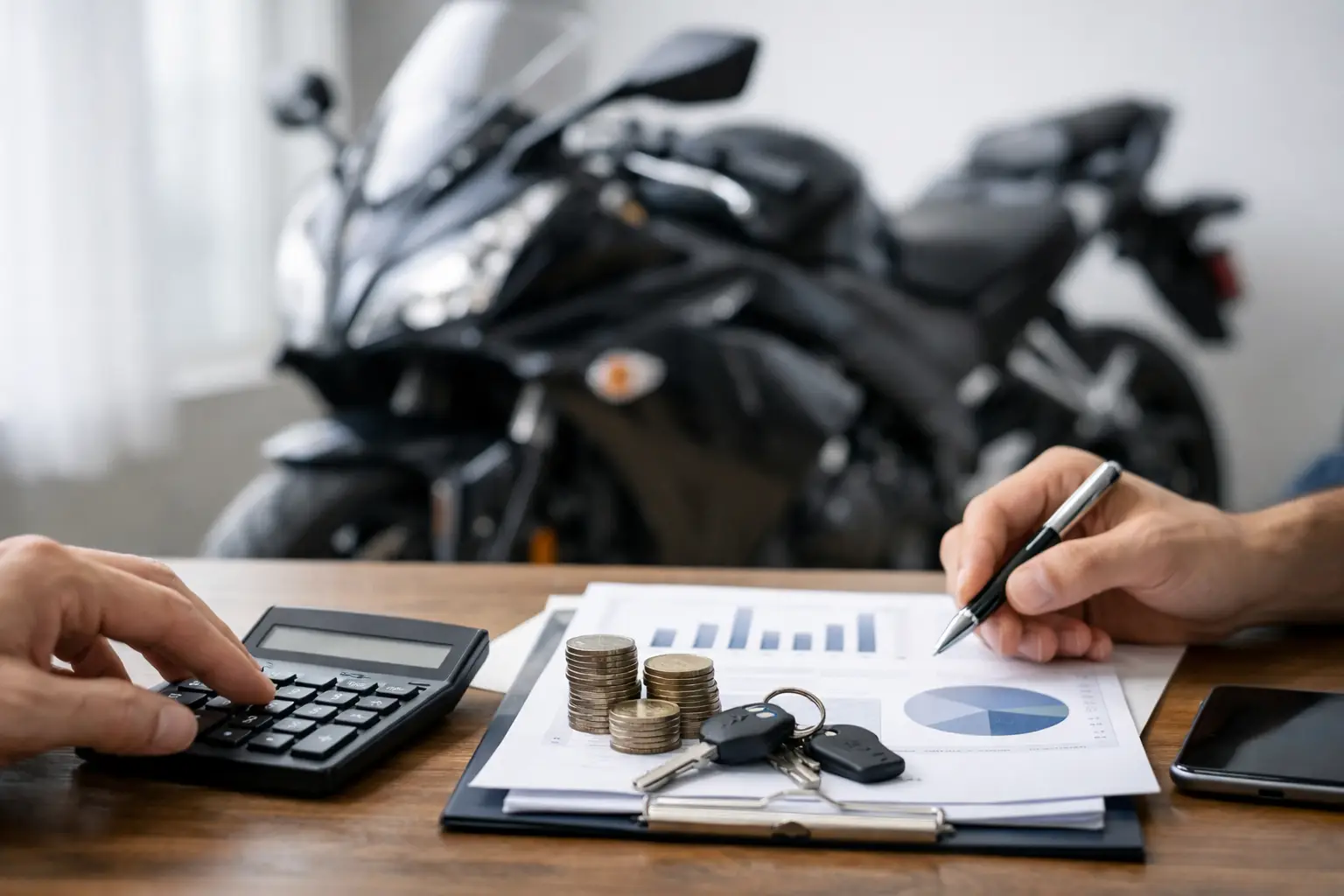 Calculadora de cuotas para moto: úsala bien