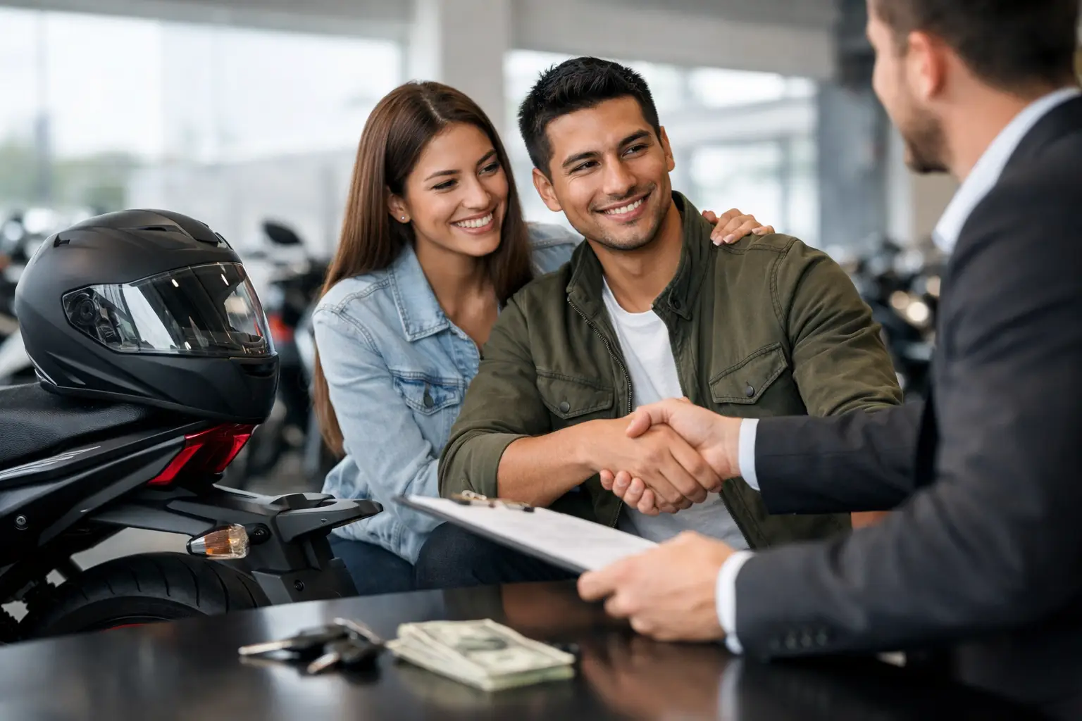 Financiamiento de motocicletas sin crédito