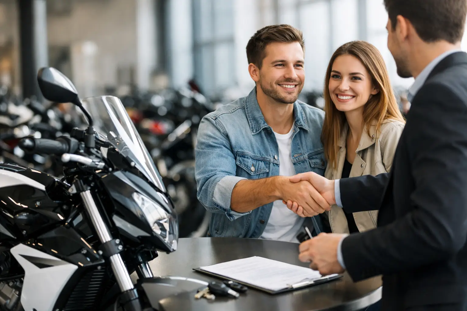 Motos seminuevas a crédito sin complicarte