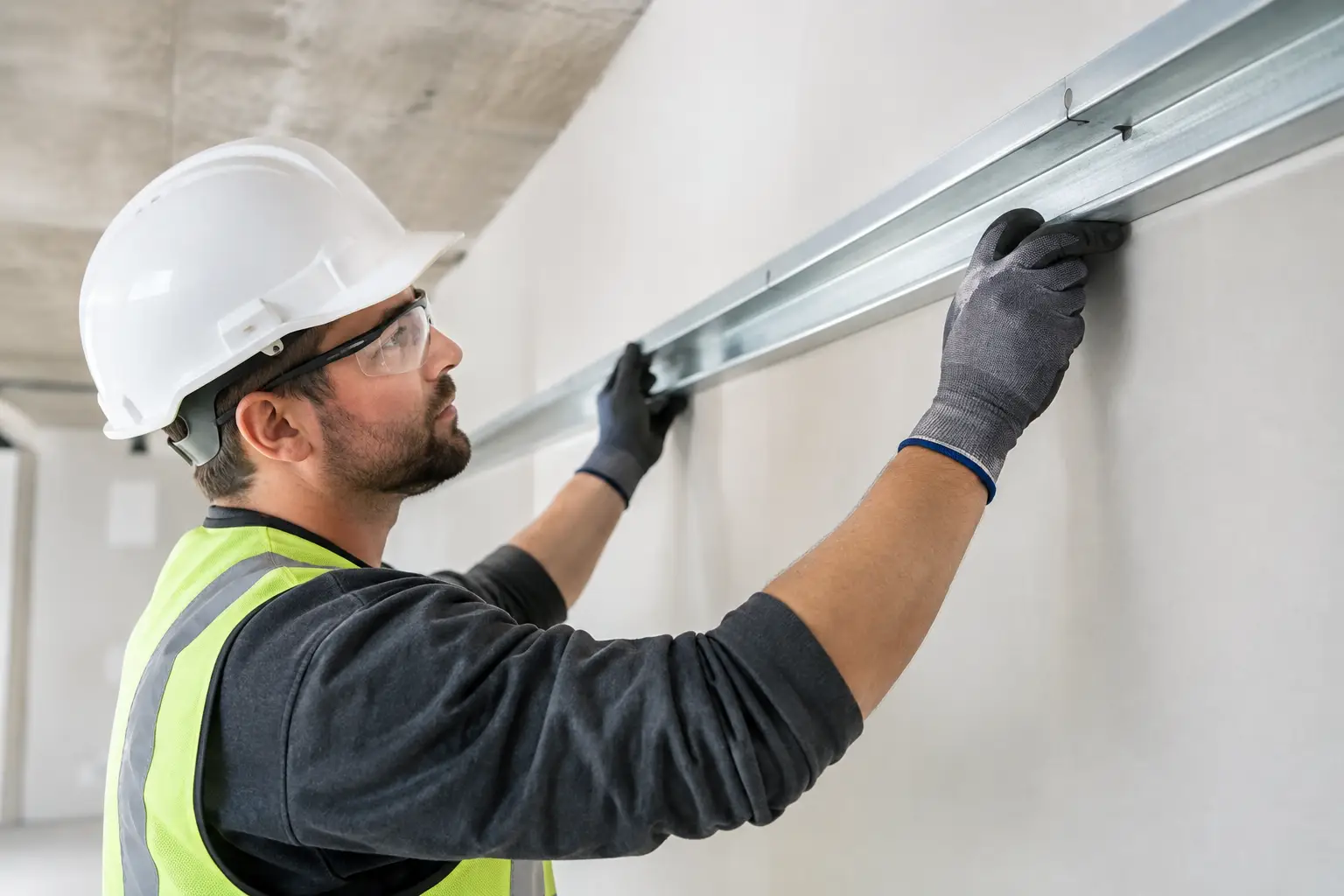 Deflection Track Installation Guide for Commercial Walls