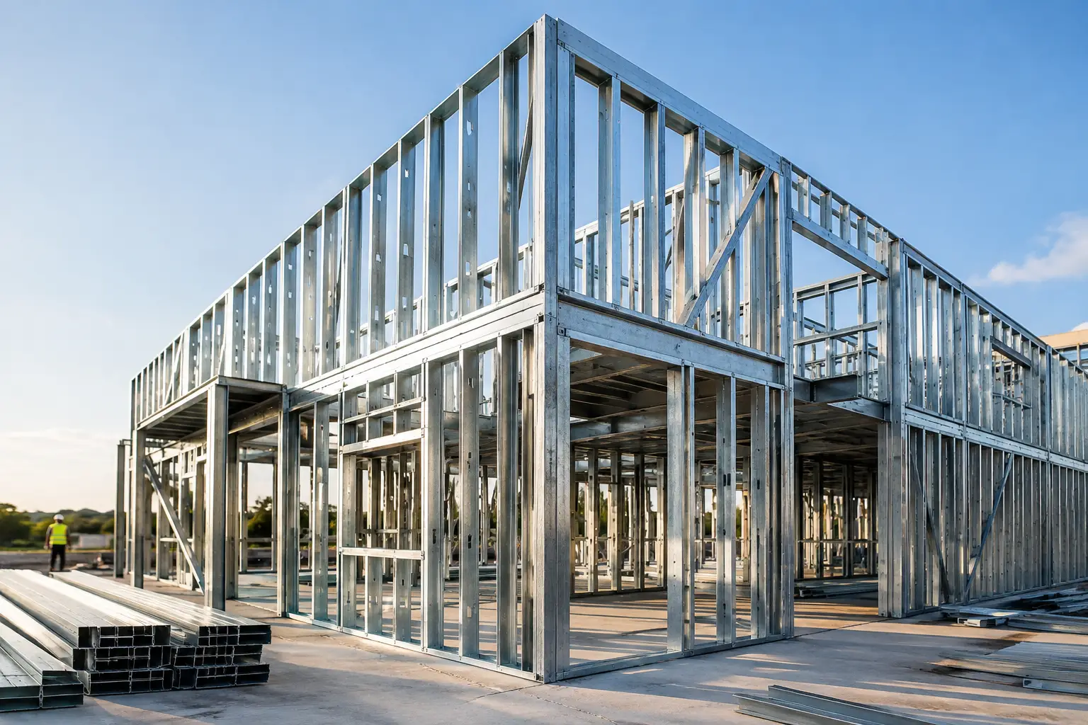 Light Gauge Steel Framing for Commercial Builds