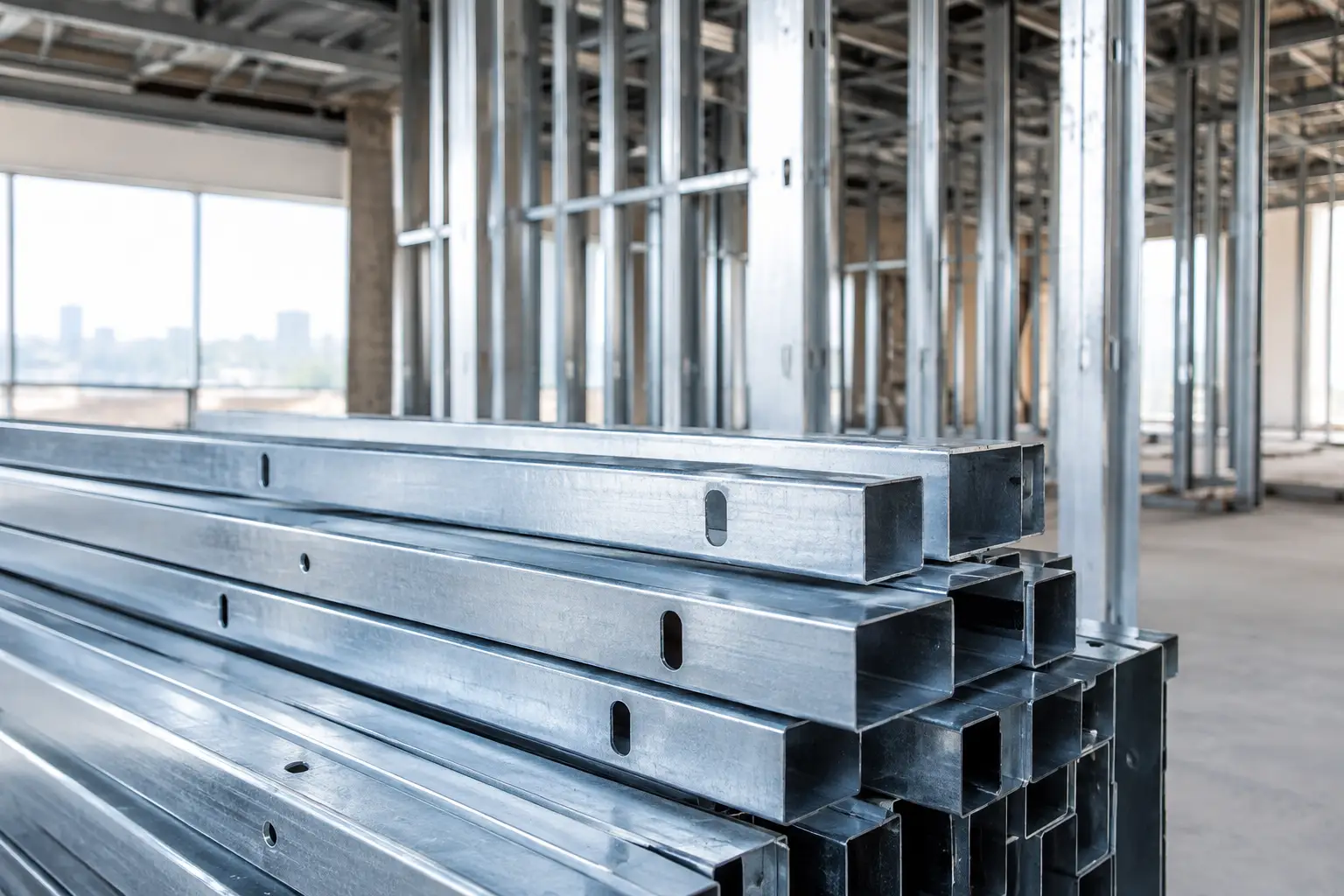 Load Bearing Metal Studs for Commercial Builds