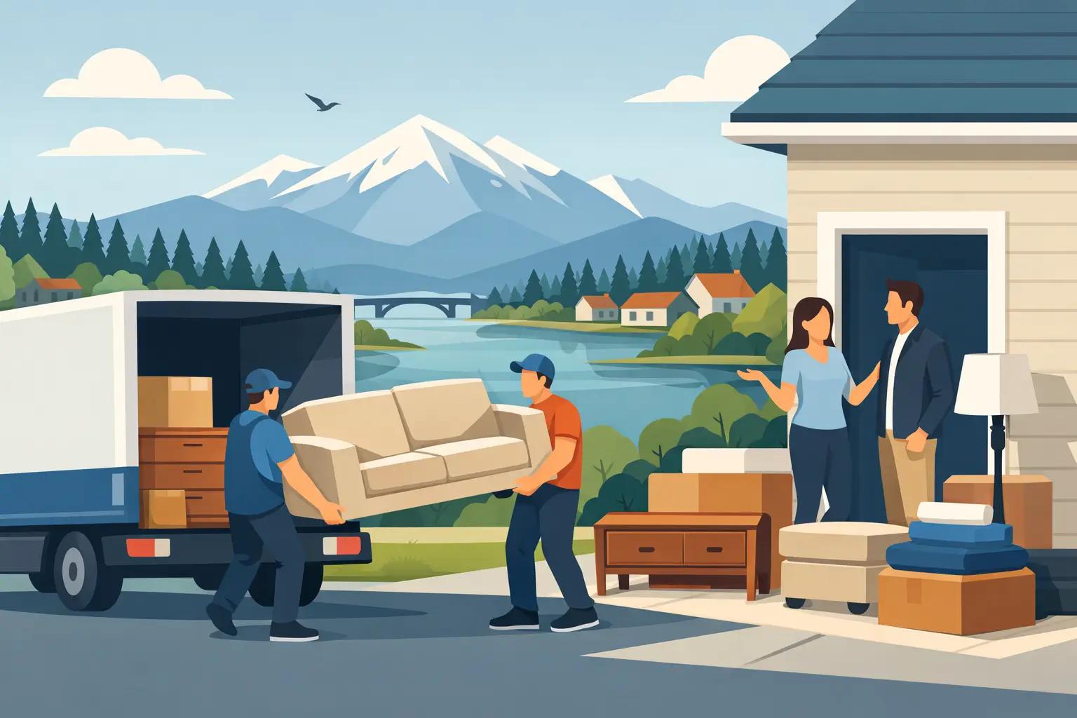 Post Falls Furniture Delivery: What to Expect