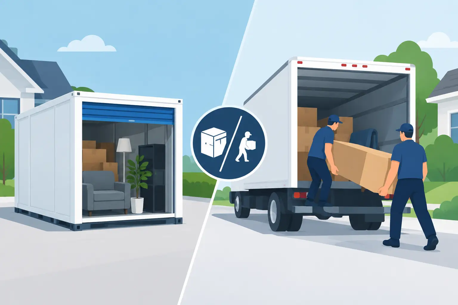PODS vs Moving Truck Labor for Your Move