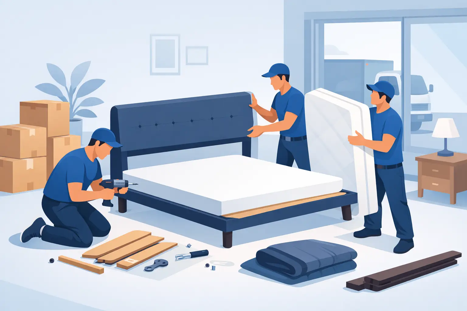 Can Movers Disassemble Beds? What to Expect