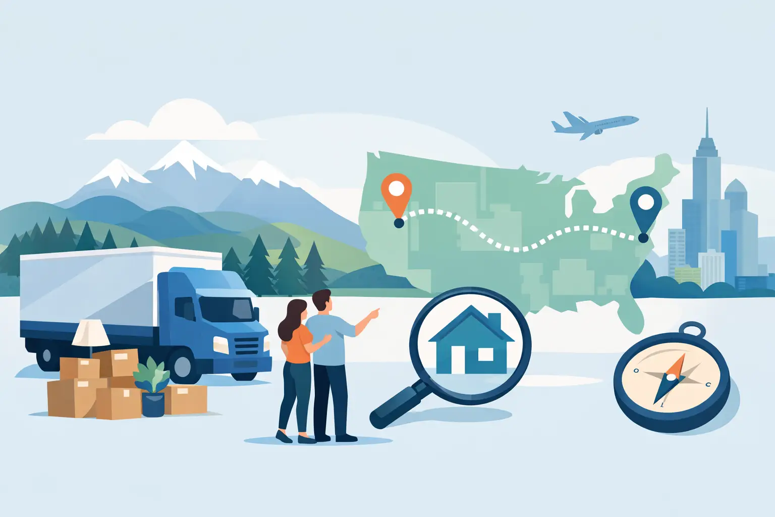 Cross Country Moving Without the Guesswork