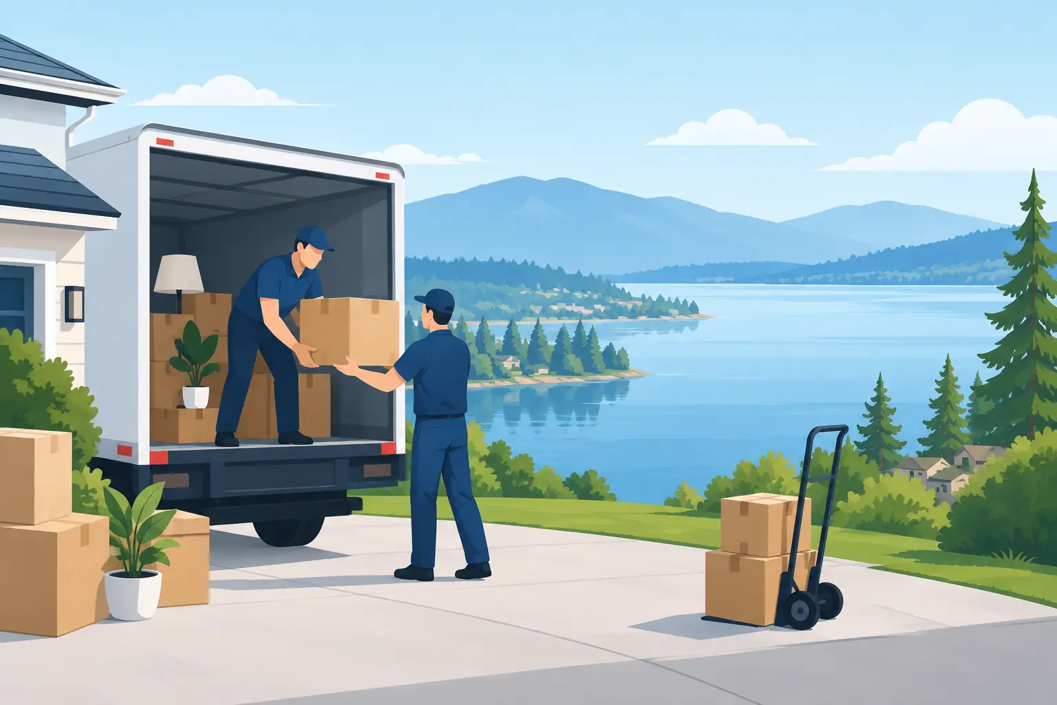 Liberty Lake Moving Tips to Save Time and Stress
