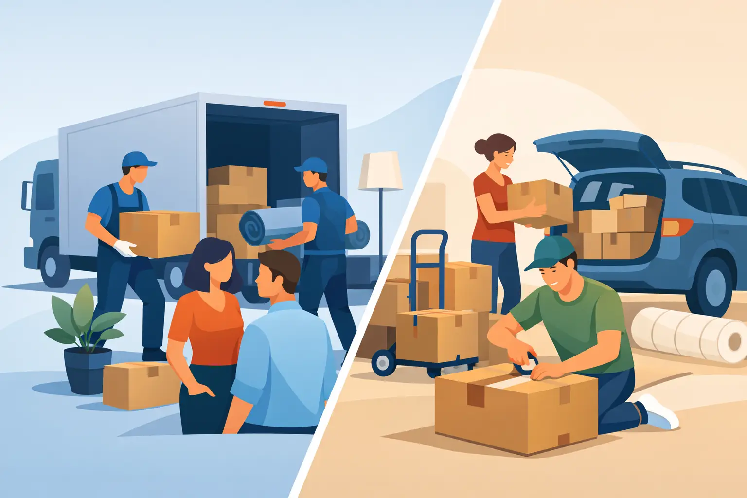 Full Service vs DIY Moving: Which Fits You?