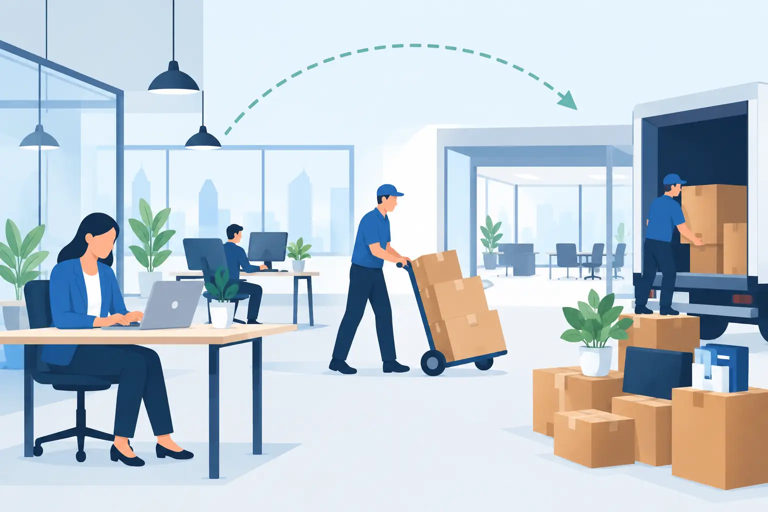 How to Plan Office Relocation Without Downtime