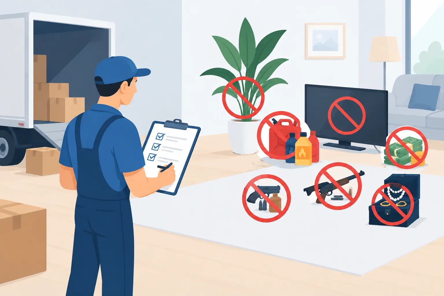 What Movers Will Not Move: A Clear Checklist