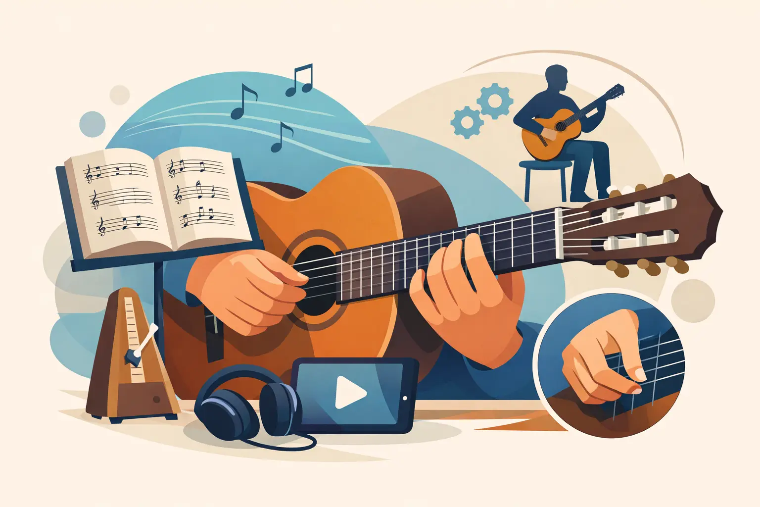Tecnica chitarra classica: basi che funzionano