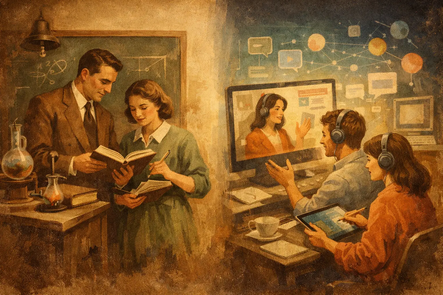 Metodo tradizionale o piattaforma interattiva?
