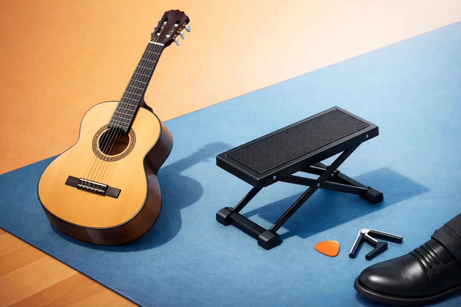 A cosa serve il poggiapiede per chitarra?