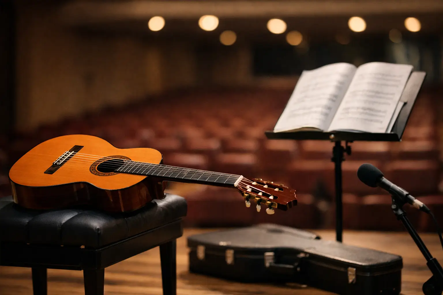 Come preparare un recital di chitarra classica