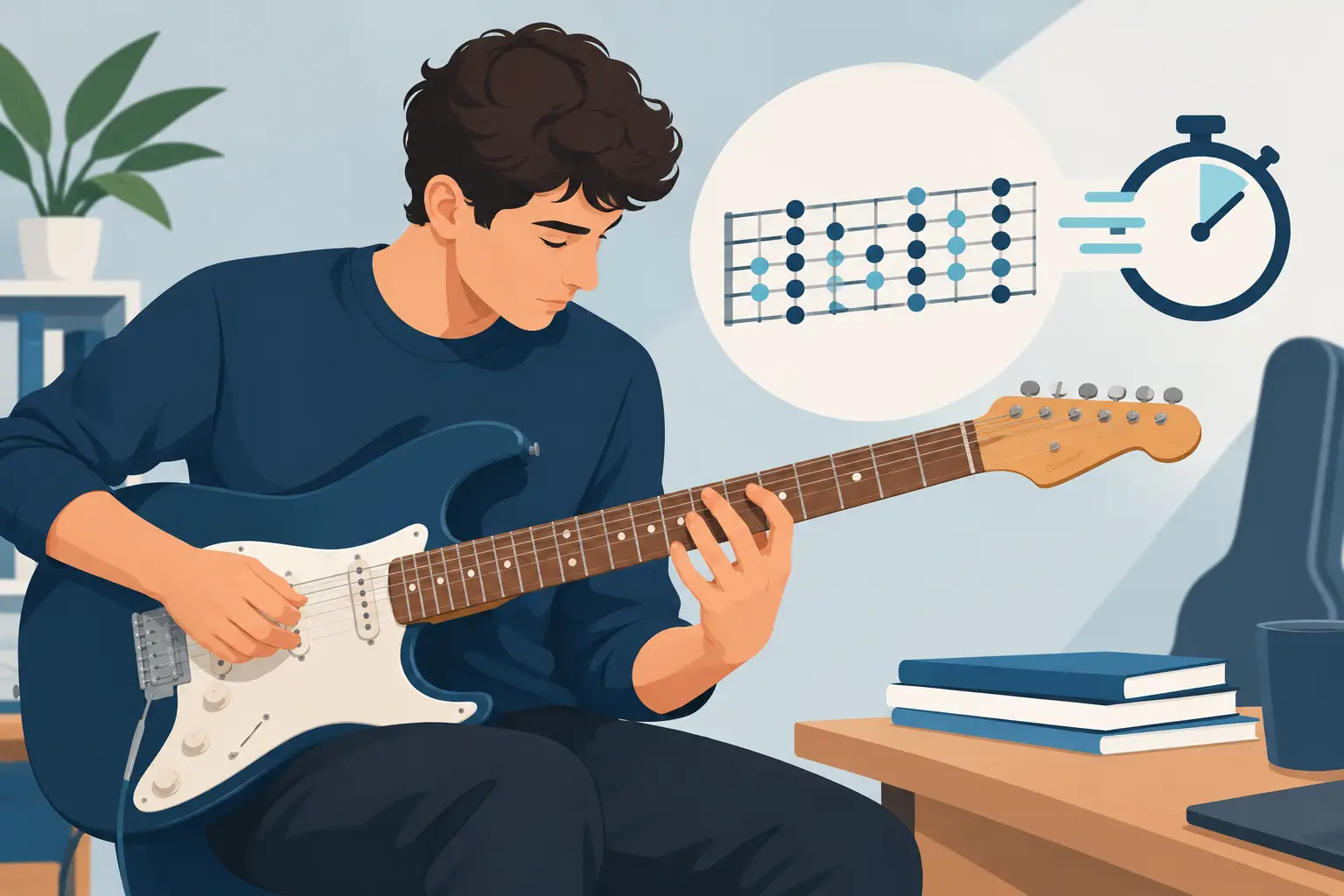 Scale chitarra: come studiarle senza perdere tempo