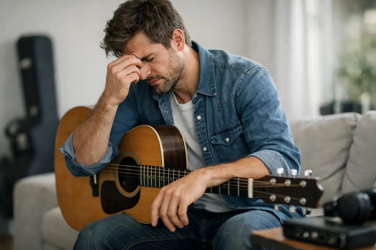 Come affrontare ansia esecutiva alla chitarra