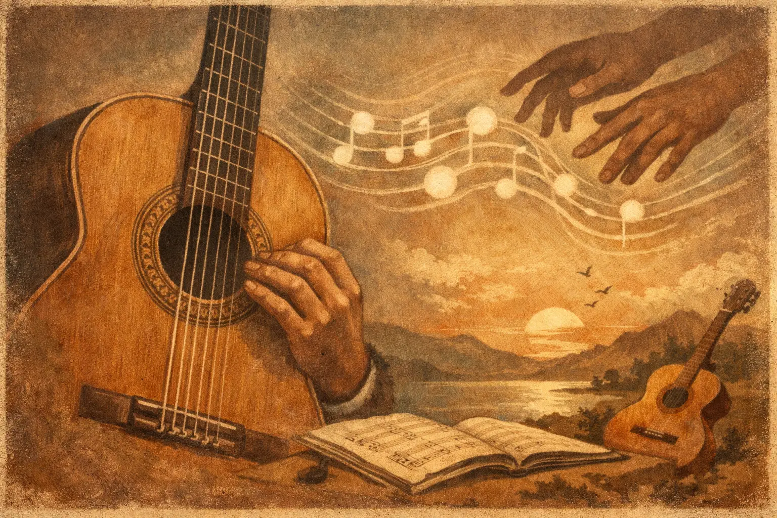 Guida ai suoni armonici per chitarra classica