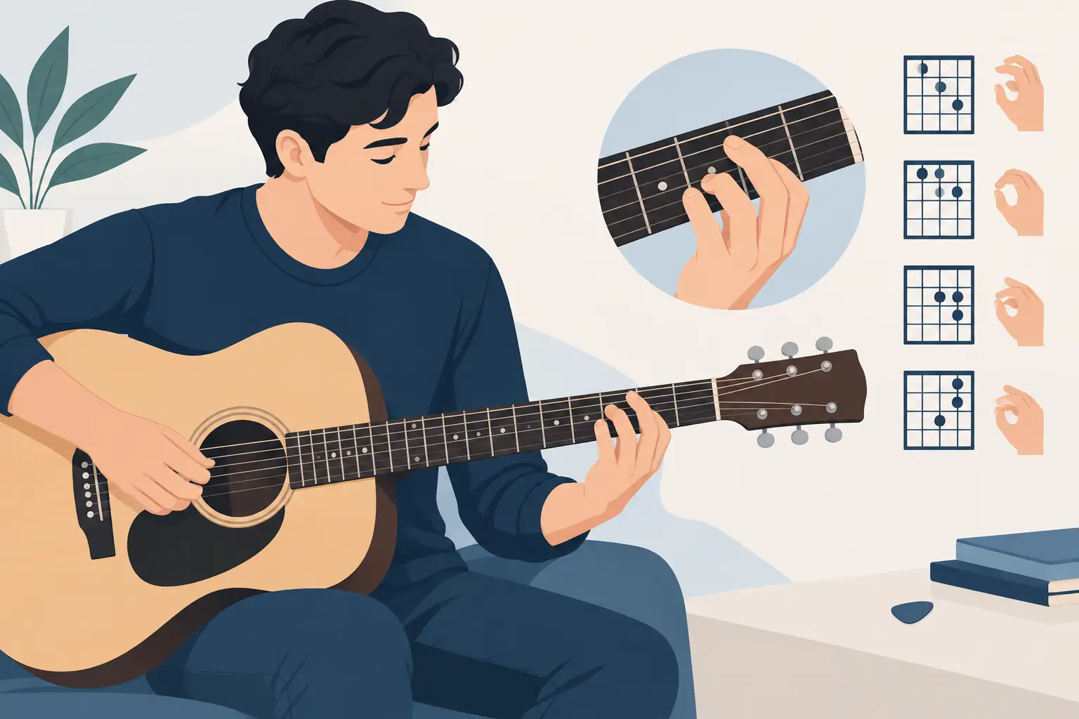 Guida alla diteggiatura musicale per chitarristi
