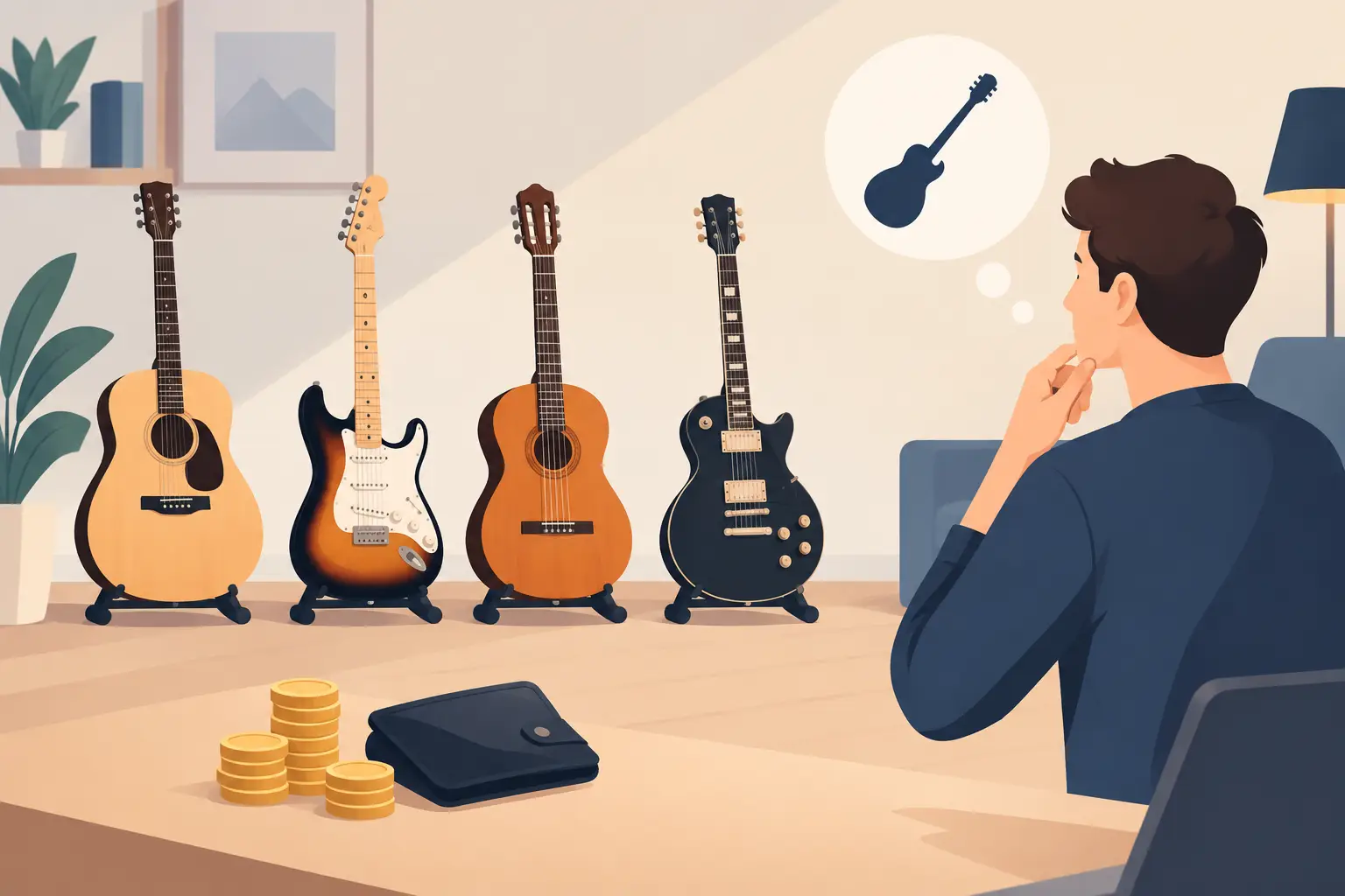 Quanto costa una chitarra? Prezzi e scelta