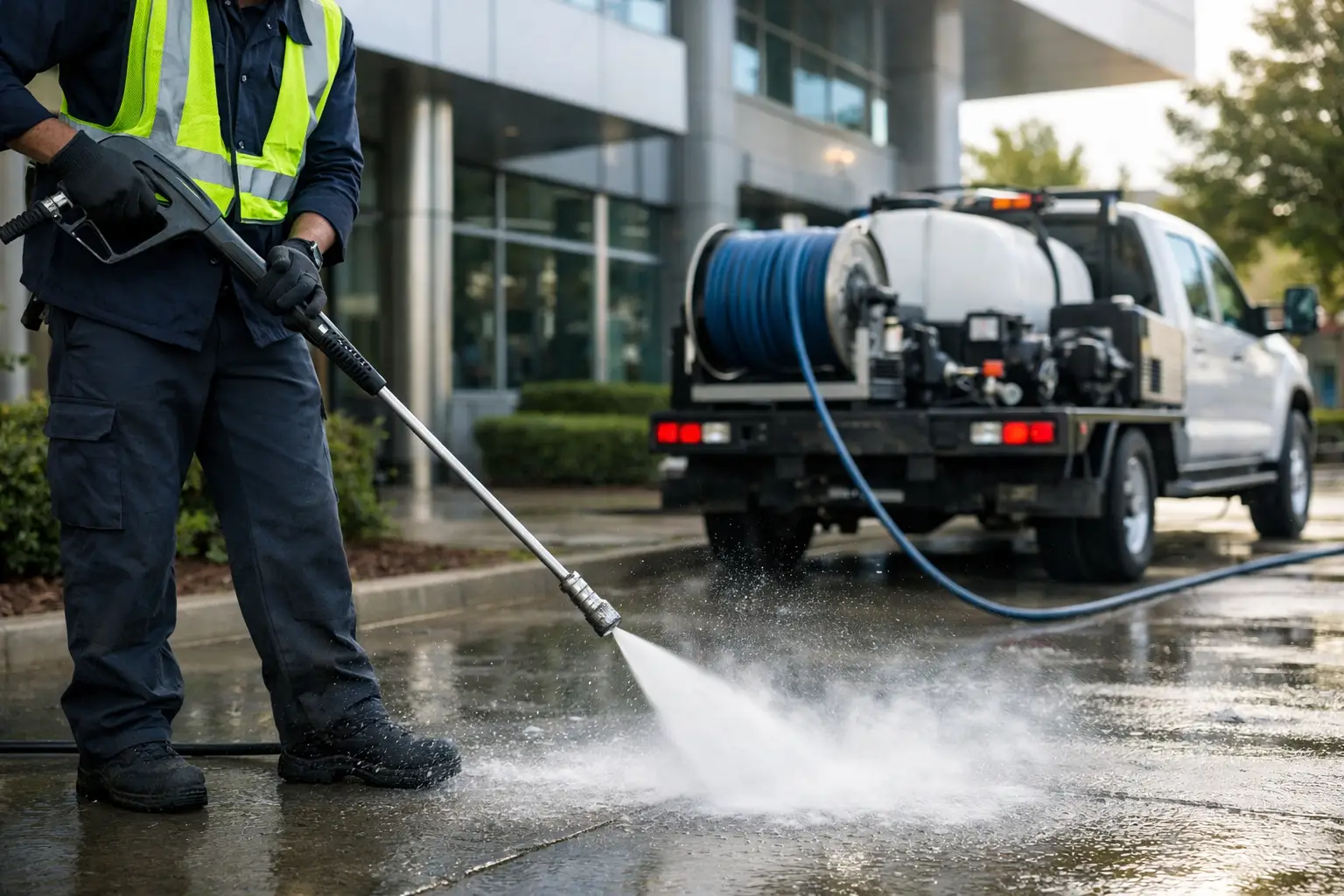 What PSI for Commercial Pressure Washing?