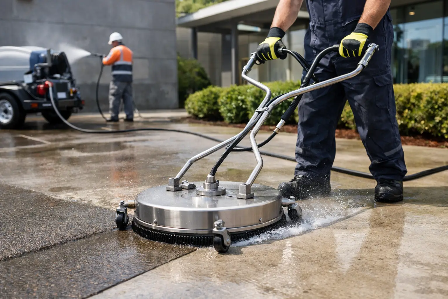 Commercial Concrete Cleaning Methods That Work
