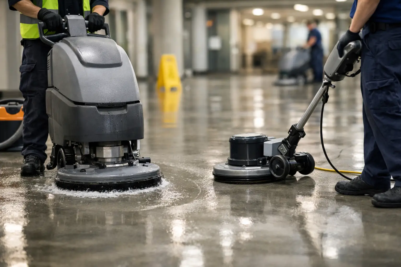 Indoor Concrete Cleaning Services for Facilities