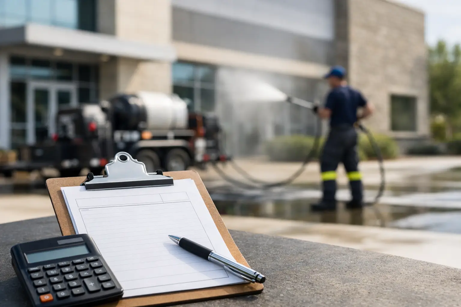 How to Quote Commercial Pressure Washing Jobs