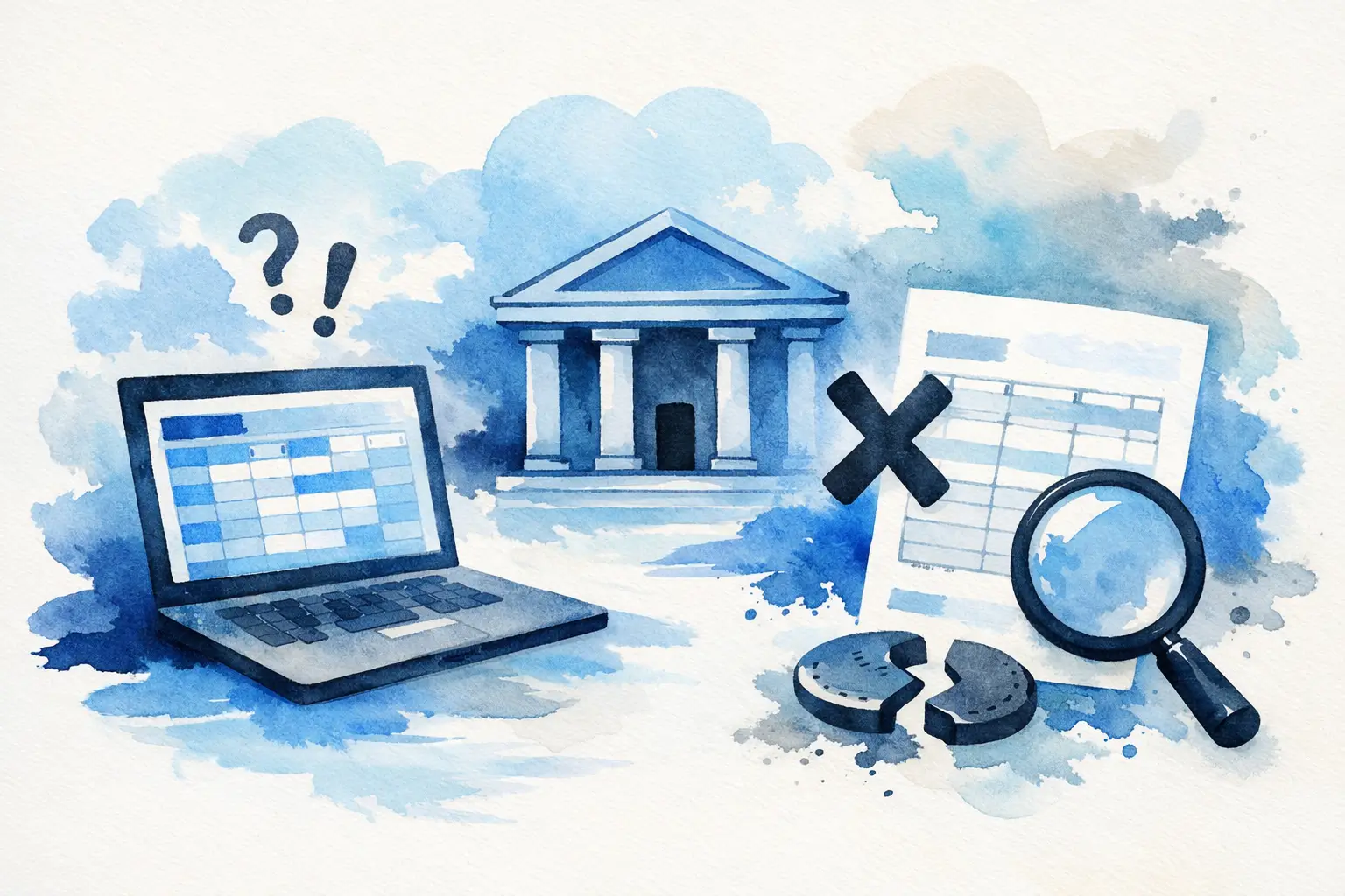 Waarom worden CSV-bankbestanden afgekeurd?