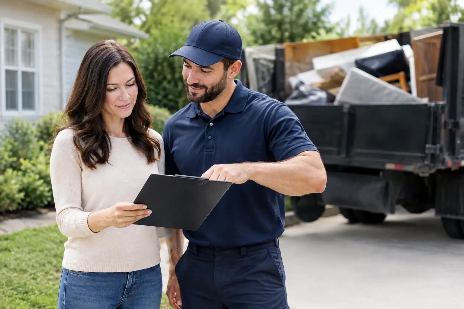 Estimate Binding Rules for Junk Removal Quotes