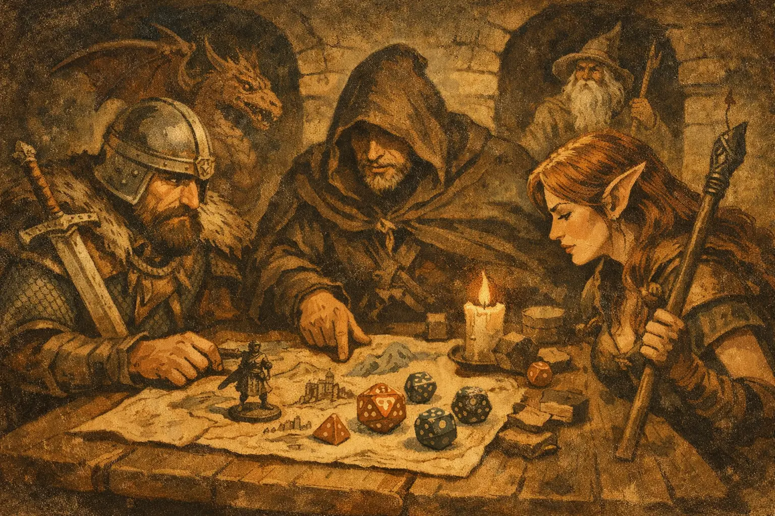 Dice RPG Basics for Story-First Adventurers