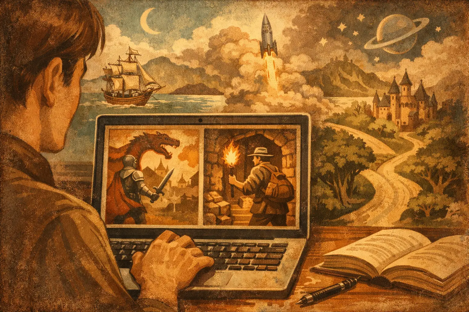 Online Story Adventures That Let You Shape Fate