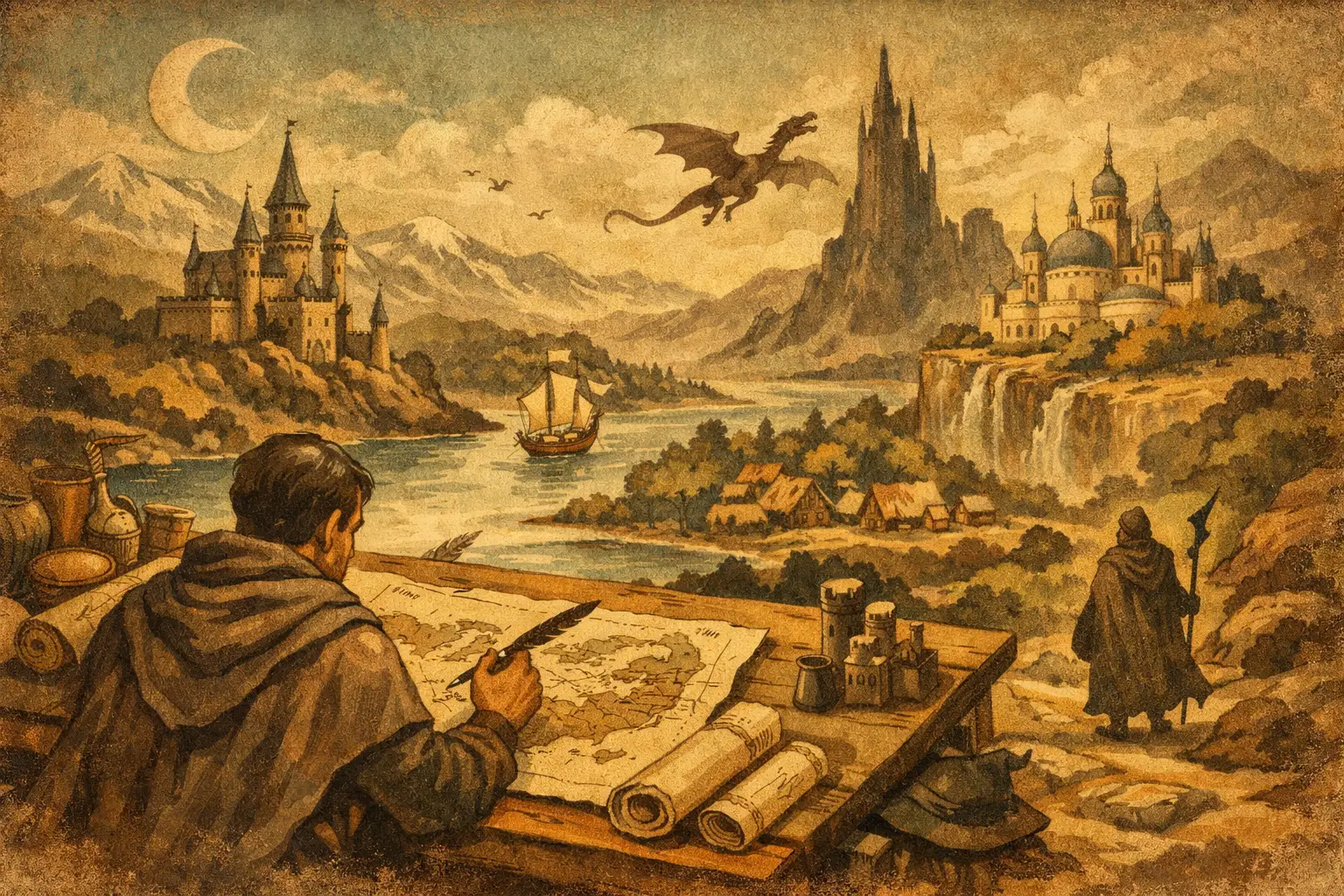 A Guide to Fantasy Worldbuilding That Works