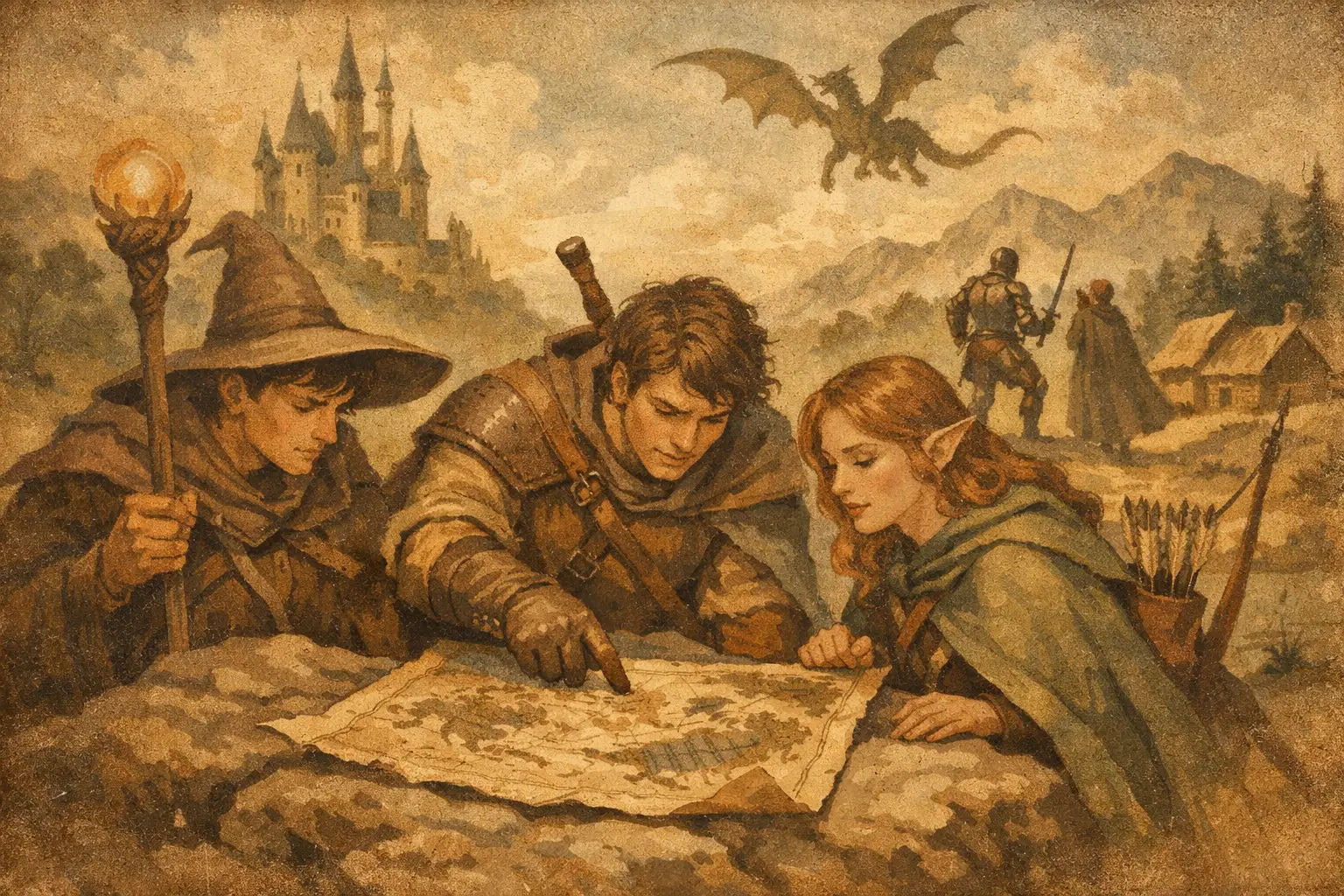 Online Fantasy Roleplaying Guide for New Heroes