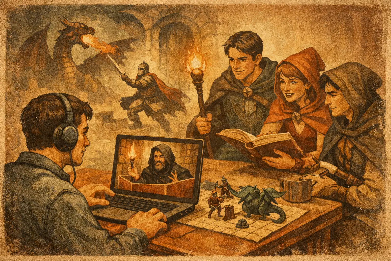 How Online Dungeon Campaigns Work for New Heroes
