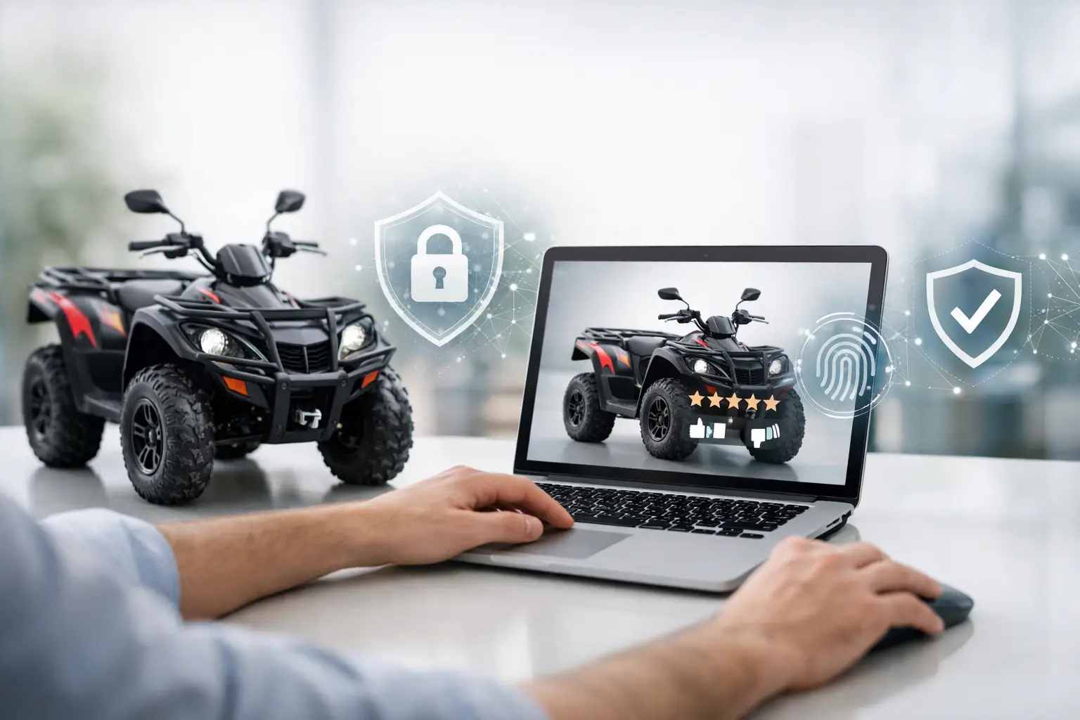 Quad online bewerten lassen - so geht es sicher