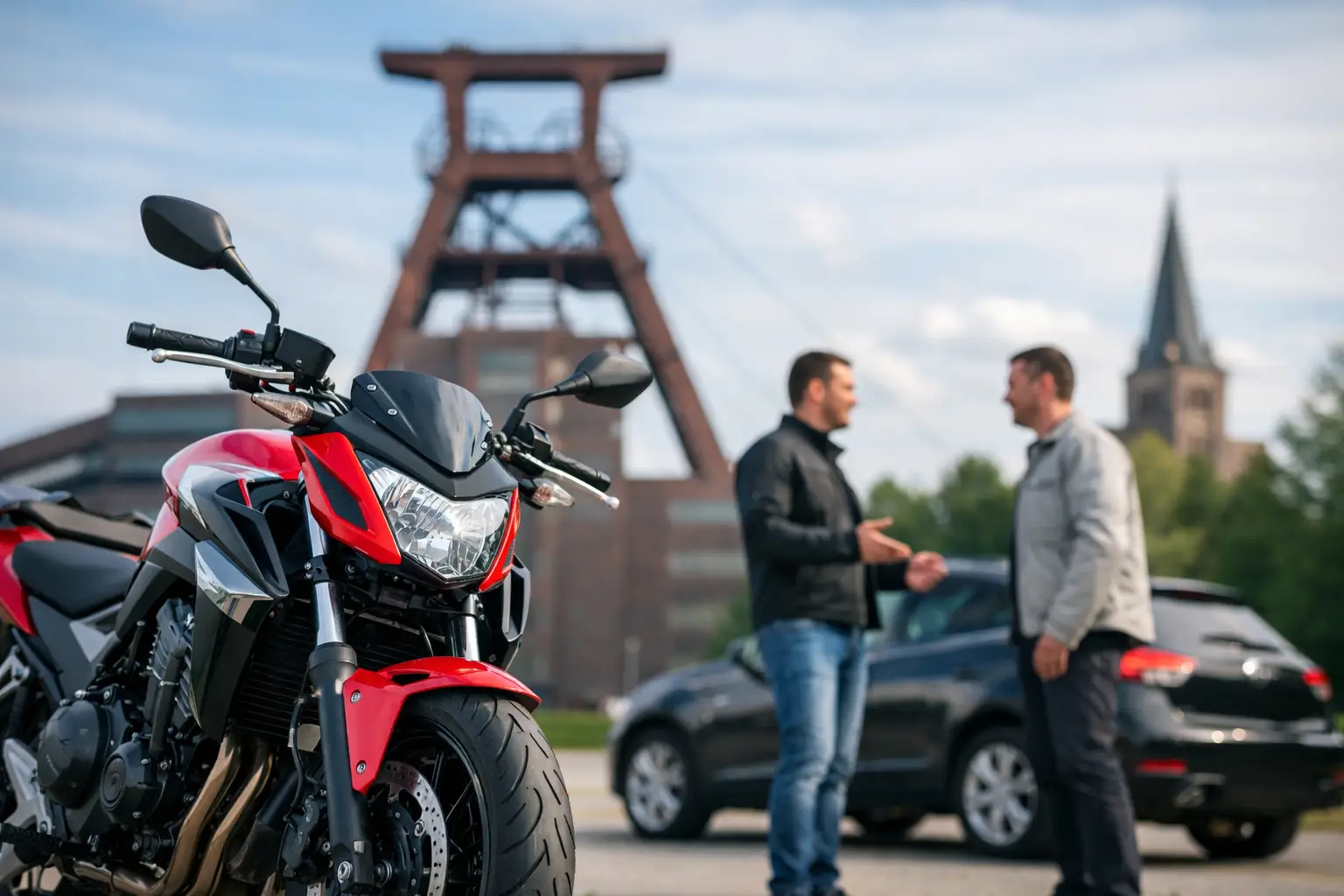 Motorrad verkaufen in Gelsenkirchen: sicher regional