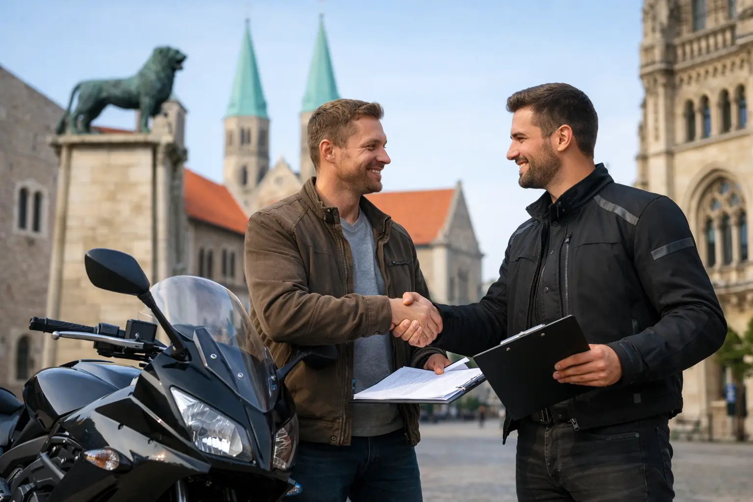 Motorrad Ankauf Braunschweig: Verkauf Schritt für Schritt