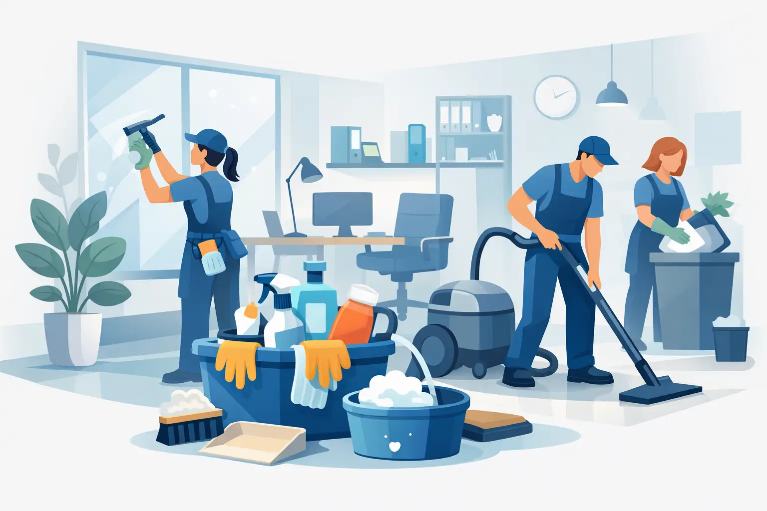 What Is Included in Office Cleaning?