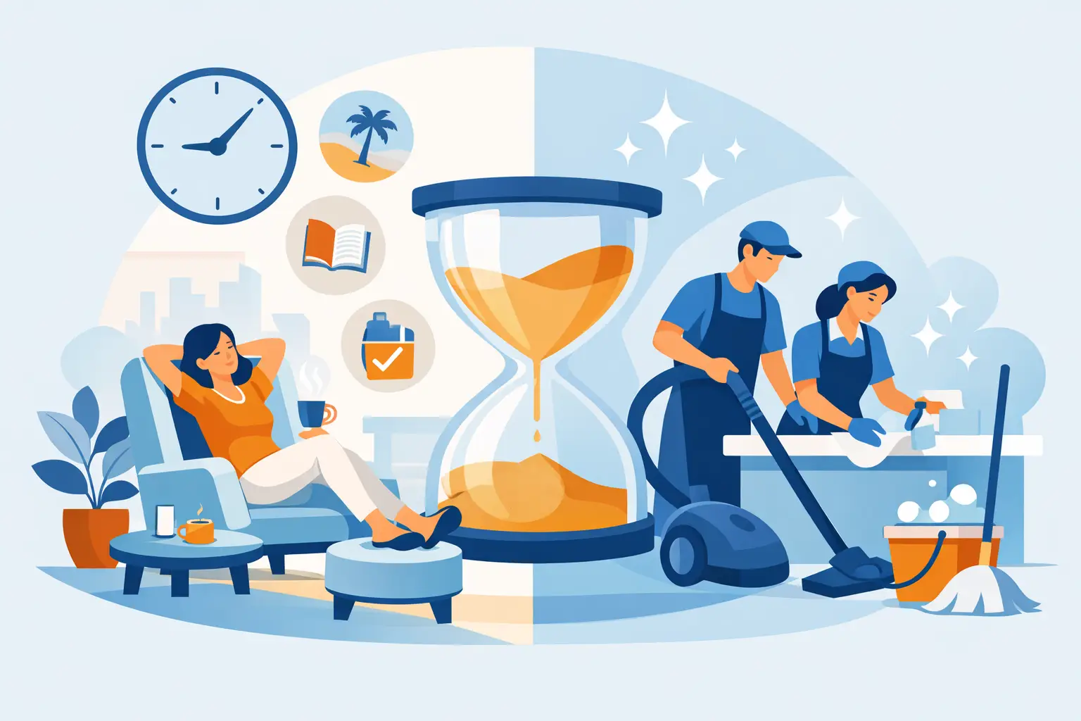 How Home Cleaning Services Save Time