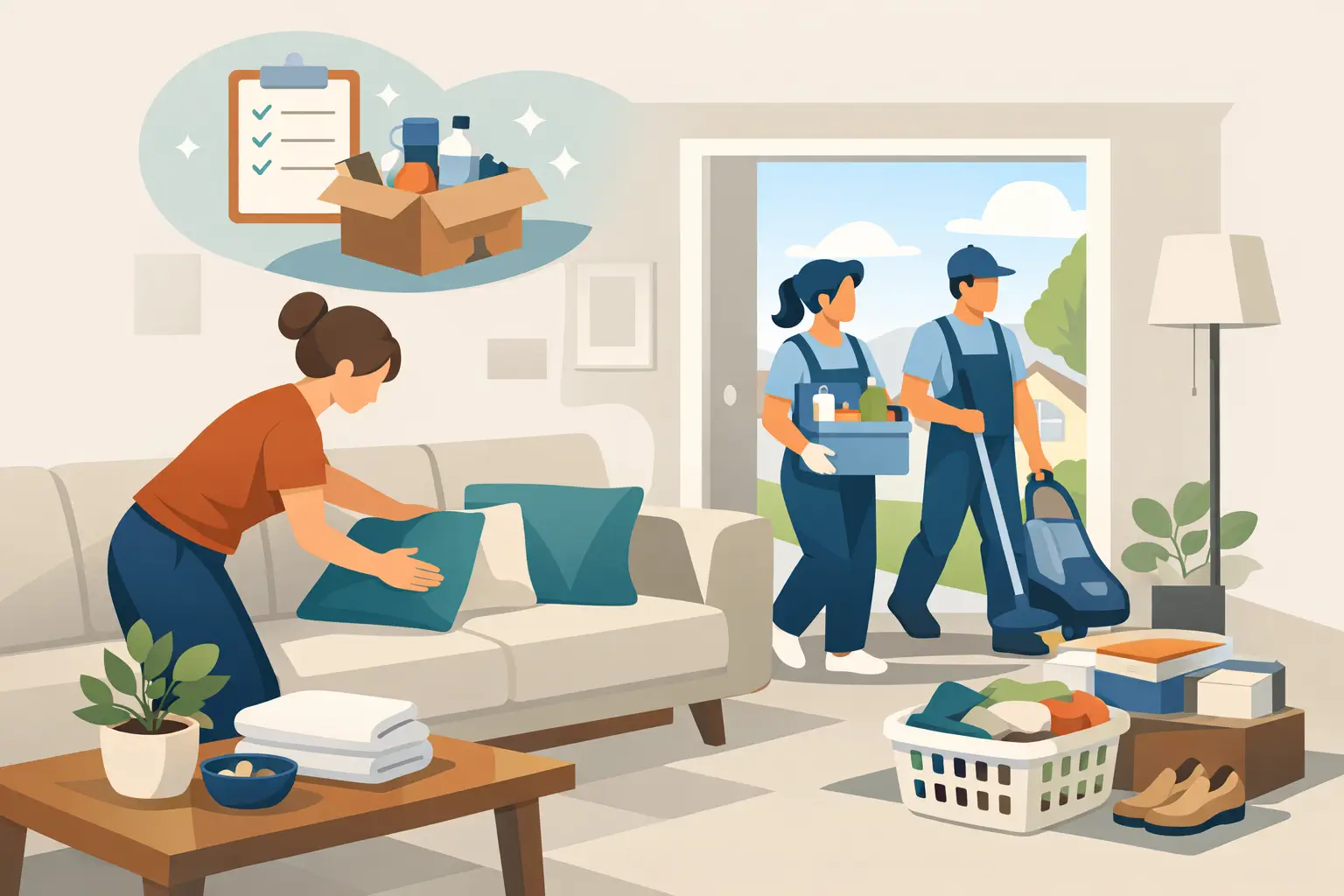 How to Prepare for House Cleaners Properly