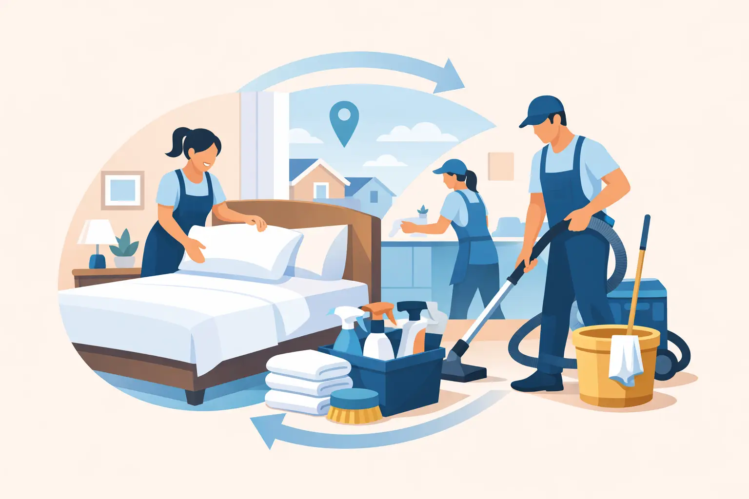 Airbnb Cleaning Service for Faster Turnarounds