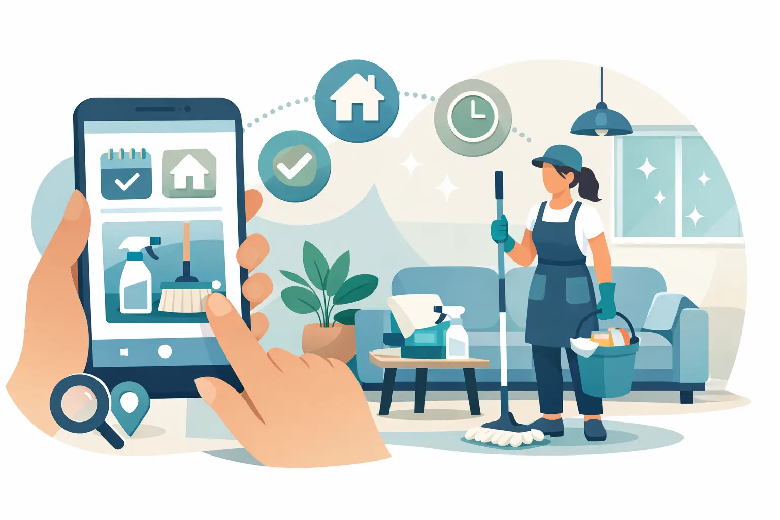 How to Book Home Cleaning Services
