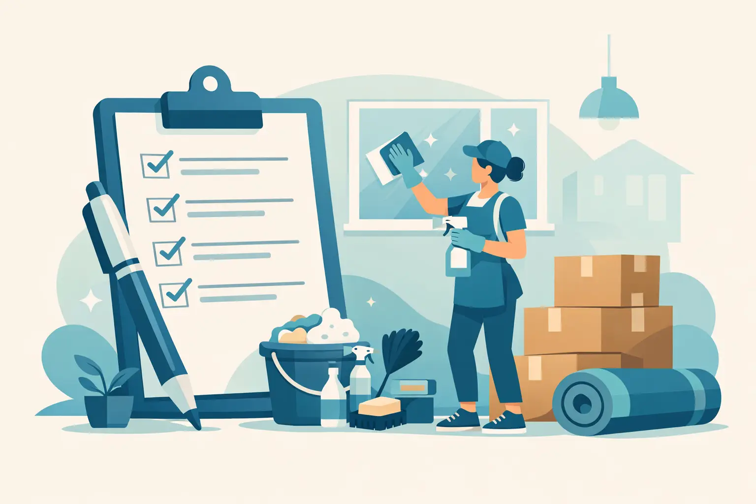 Best Checklist for Moving Out Cleaning