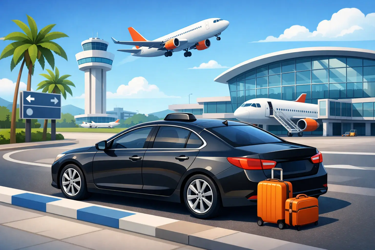 Licensed Private Hire Benefits for Gatwick Trips