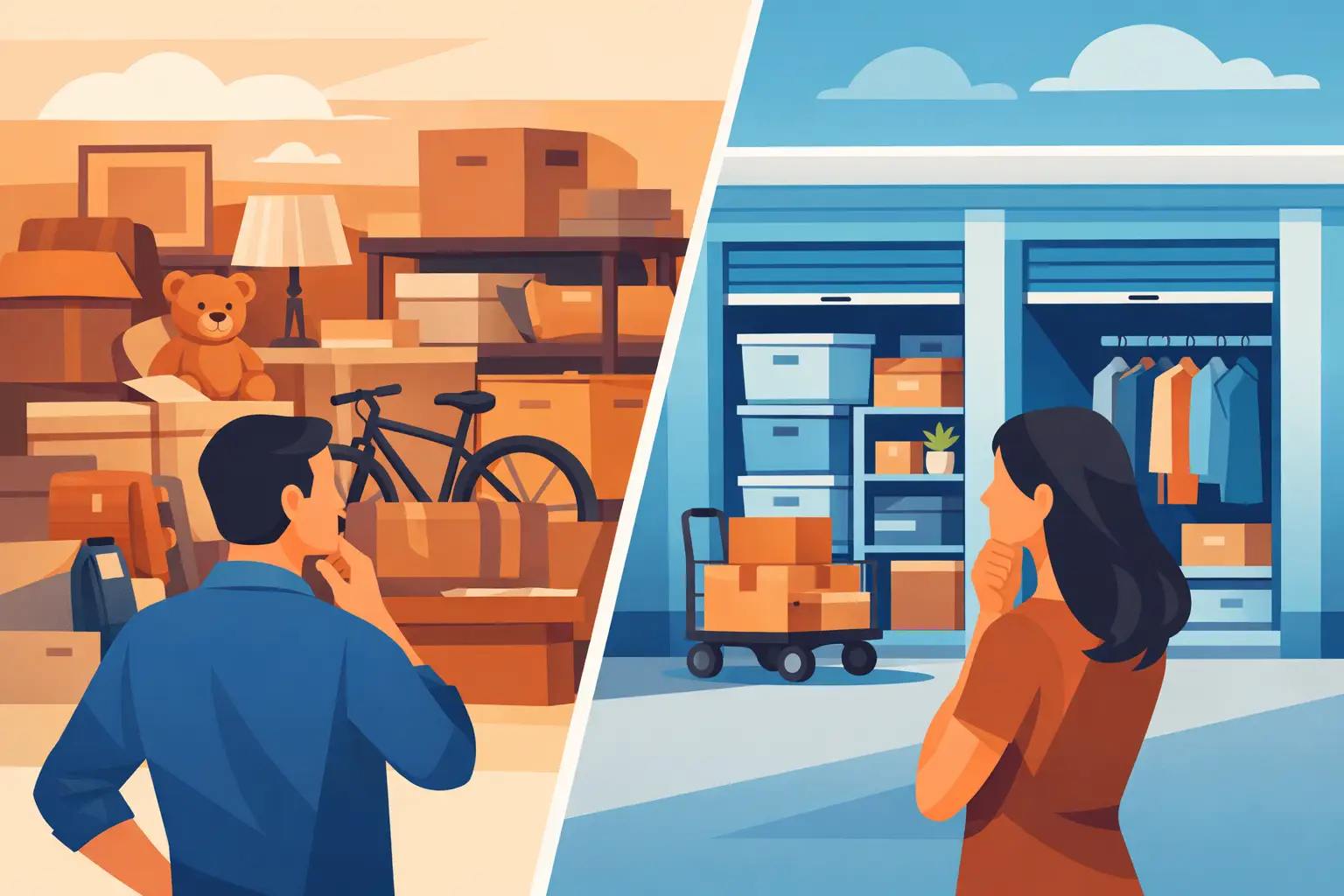 Skladovanie vecí alebo self storage - čo zvoliť?