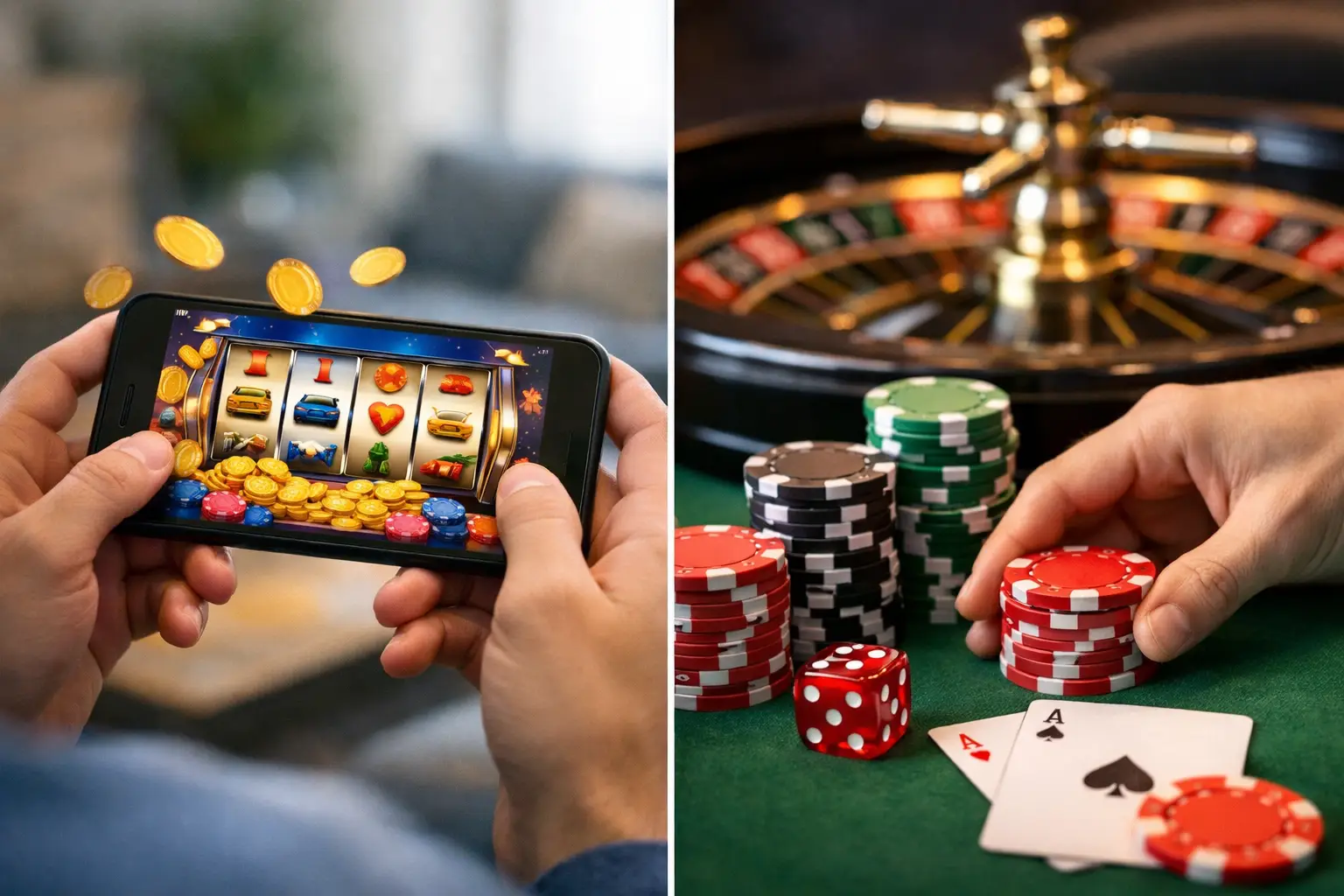 Social Casino Versus Online Casino Differences