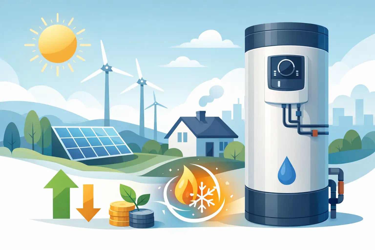 Energibidrag värmepumpsberedare 2026